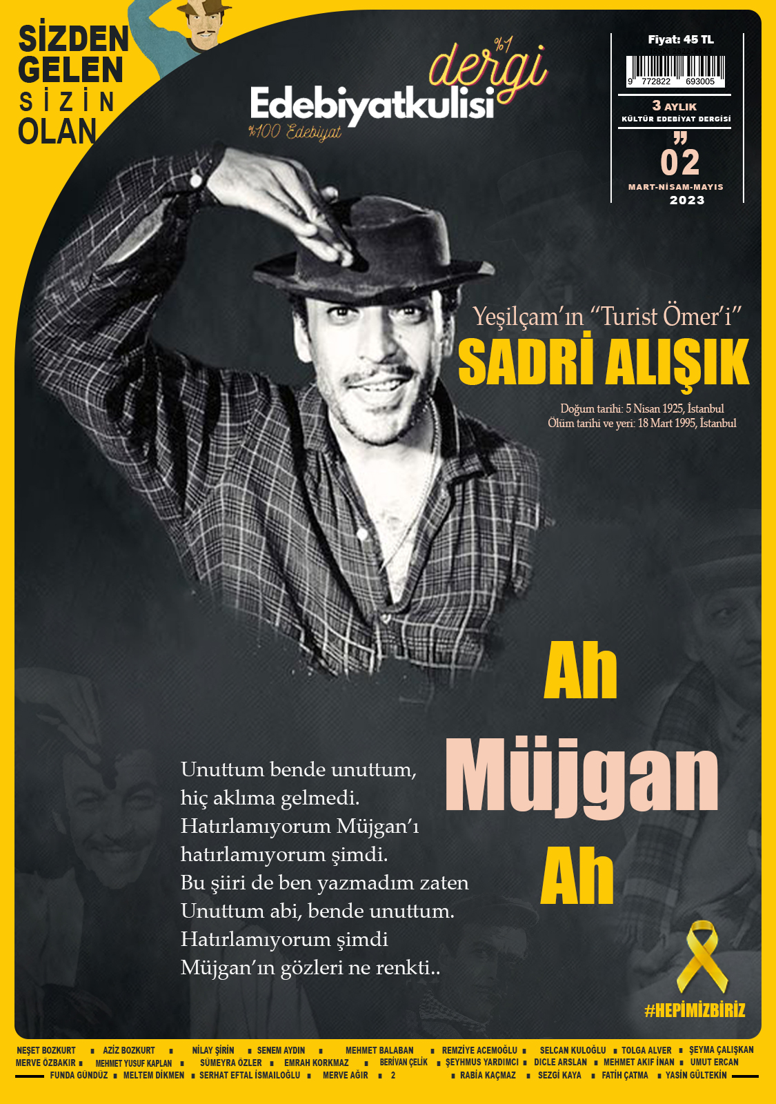 Dergi kapak şablonu 2